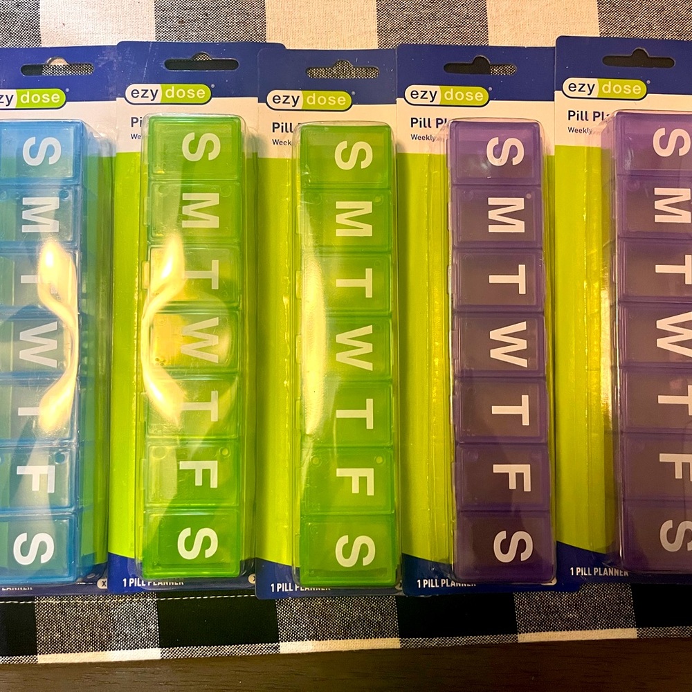 Pill Organizer Boxes